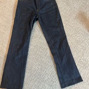 Zara Deep Indigo Bootcut Jeans